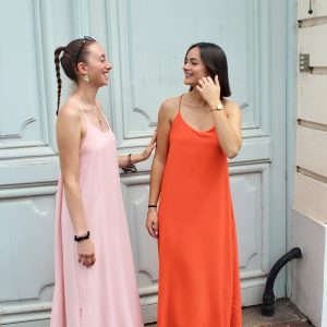 Robe longue fluide (8 couleurs)