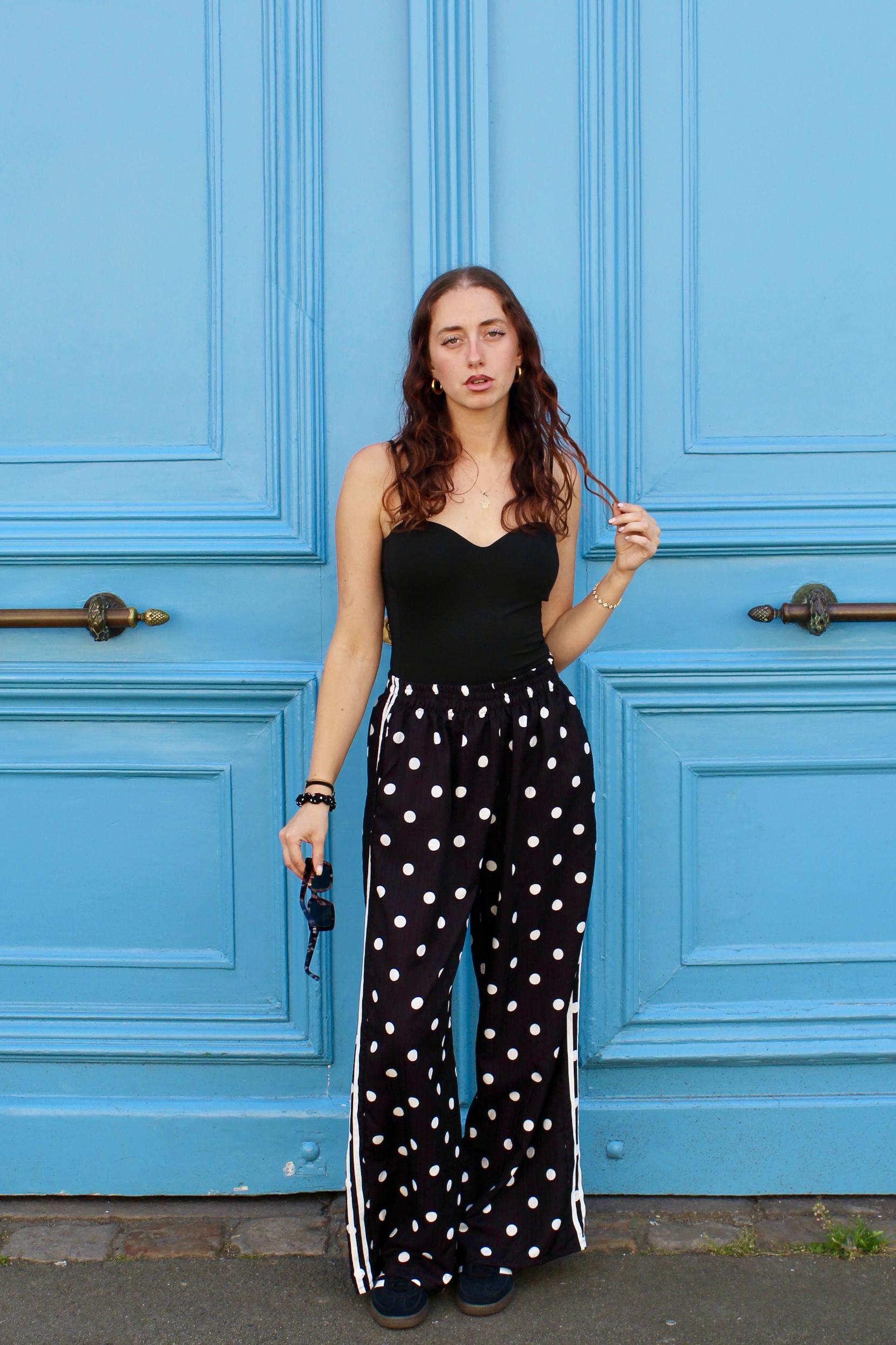 Pantalon fluide à pois (4 coloris) – Image 6