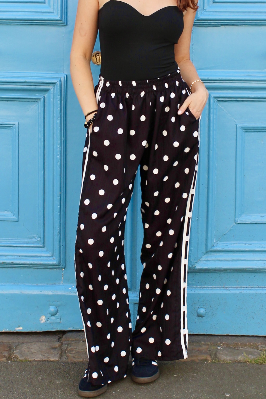 Pantalon fluide à pois (4 coloris) – Image 9