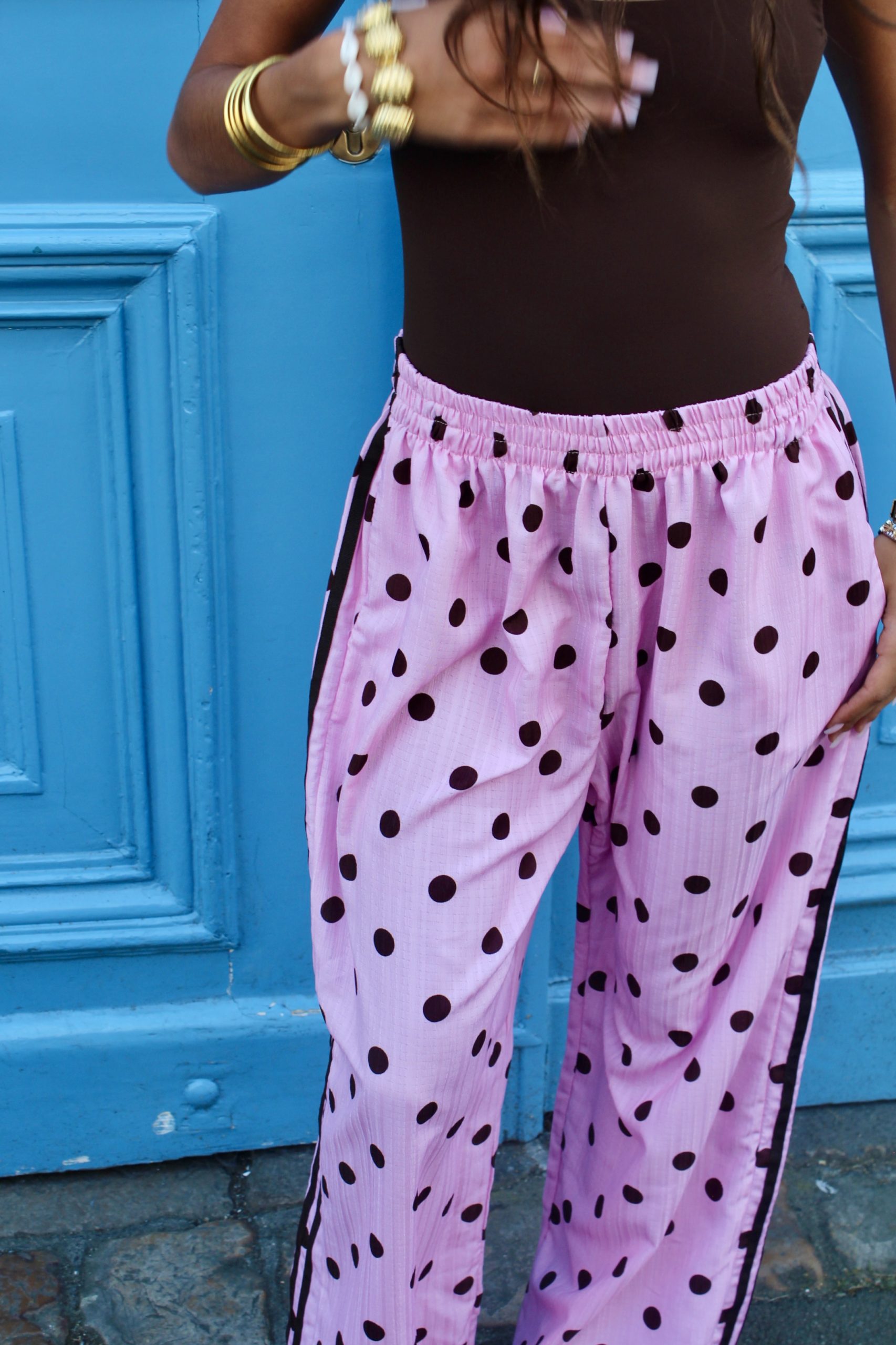 Pantalon fluide à pois (4 coloris) – Image 13