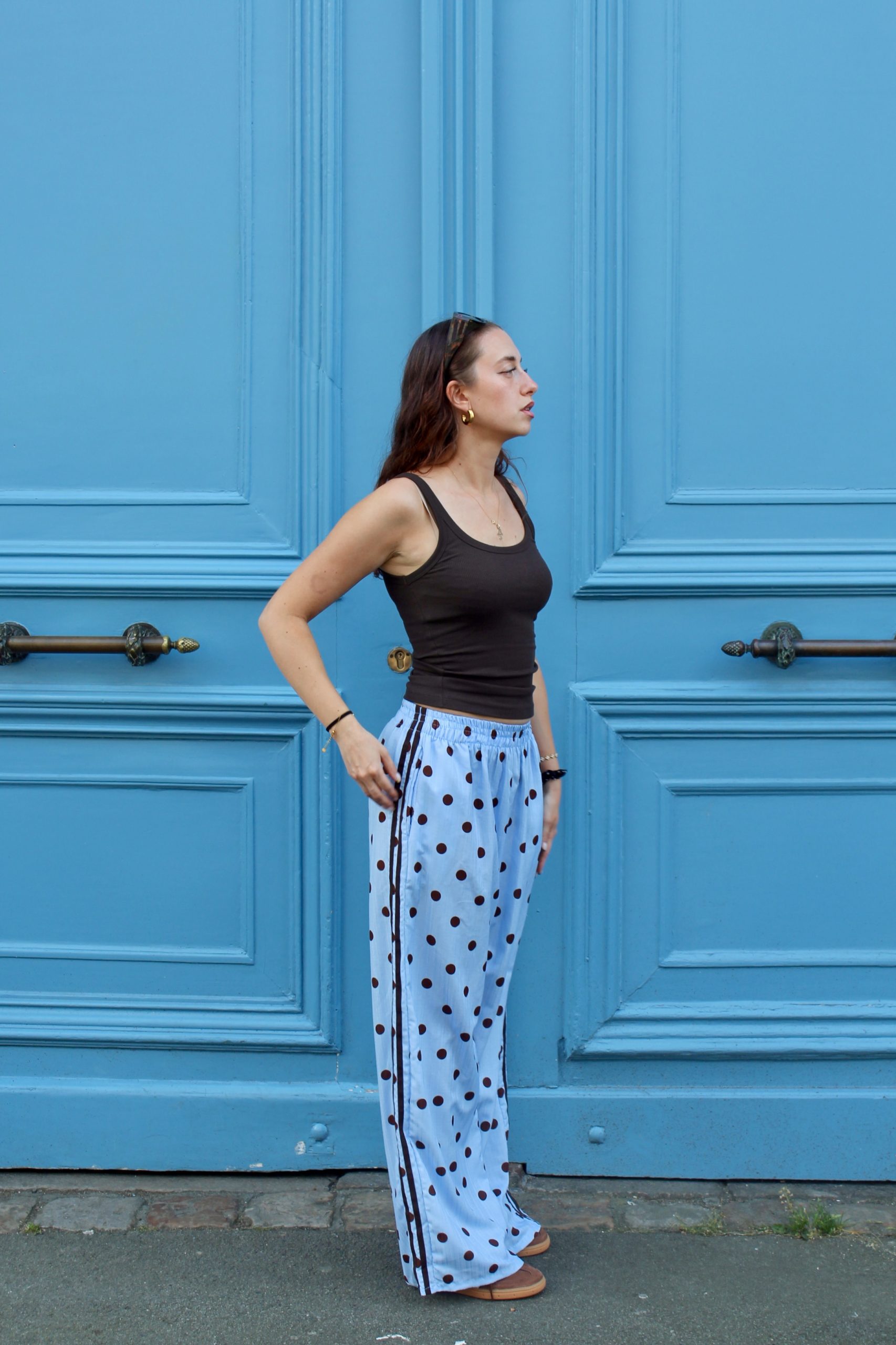 Pantalon fluide à pois (4 coloris) – Image 14